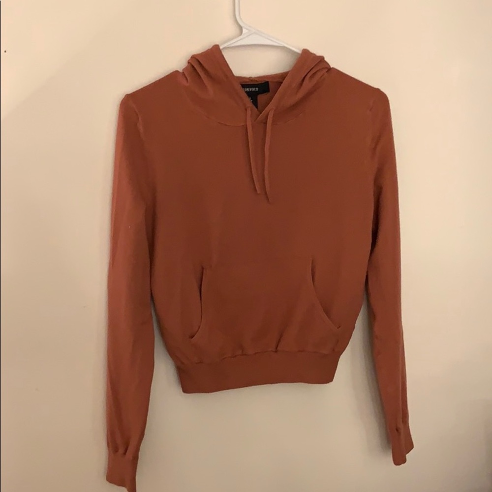 Cropped Forever 21 sweatshirt